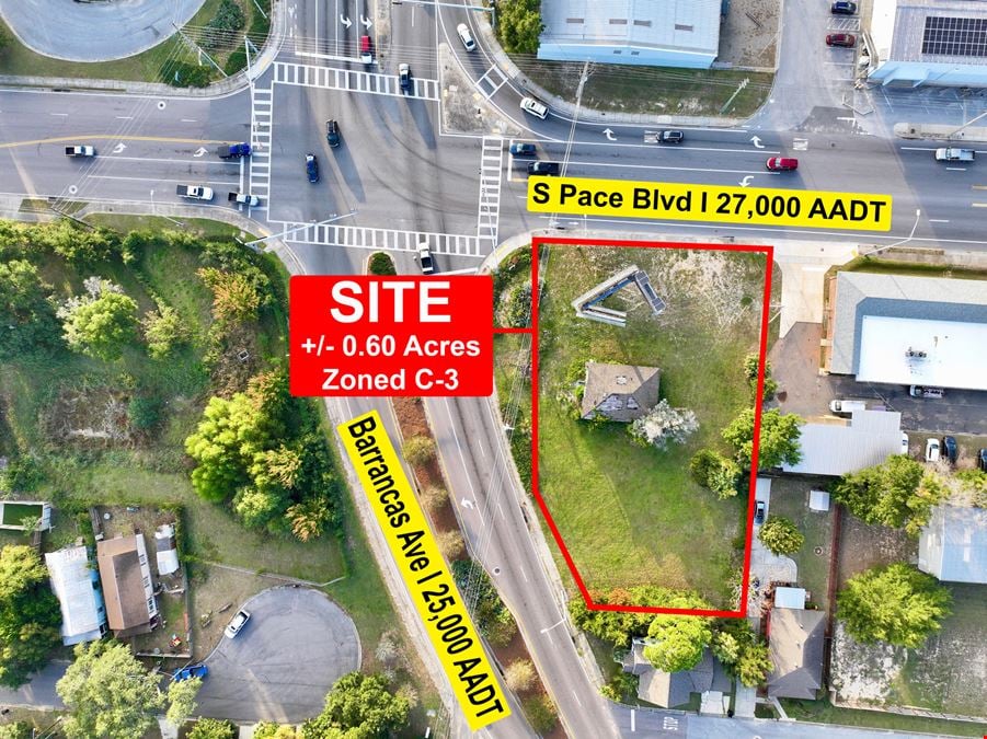 0.60-Acre C-3 Zoned Corner Lot – Pensacola, FL