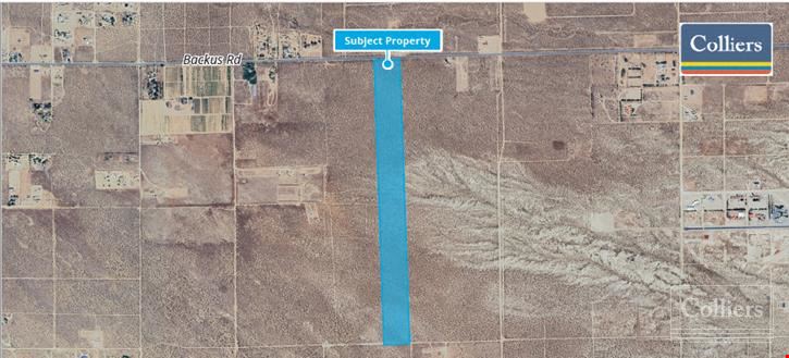 Vacant Land in Mojave, CA | ± 39.55 Acres