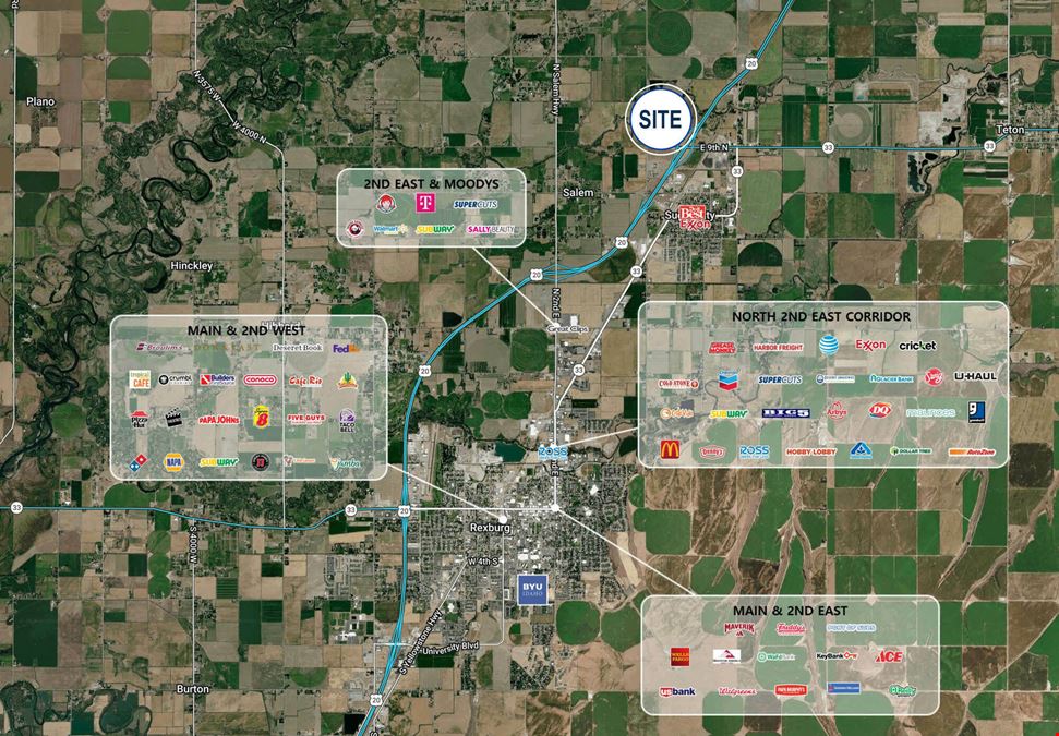 Highway 20 Interchange Pads