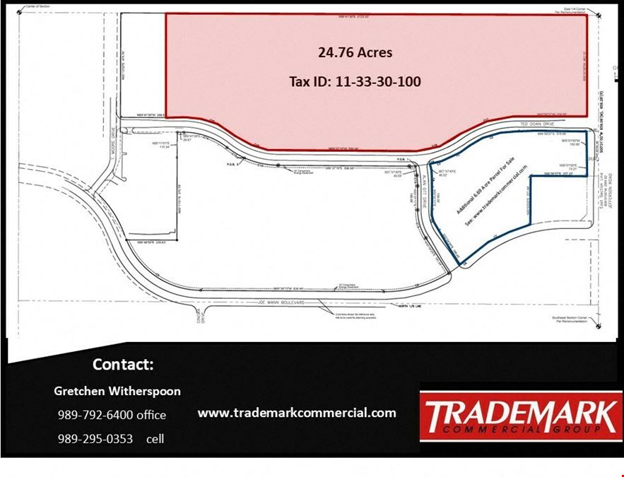 3-24.76 Acres Commercial Land