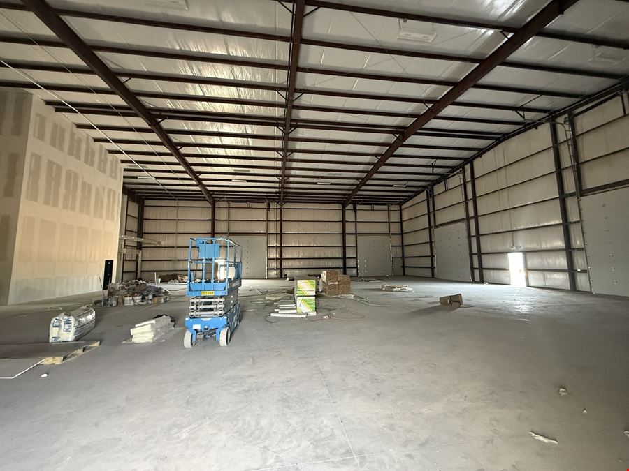 New Construction Warehouse and Crane Served Maintenance Shop