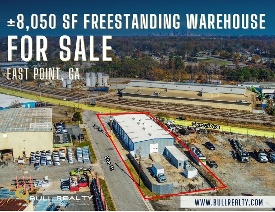 Freestanding Warehouse in East Point | For Sale