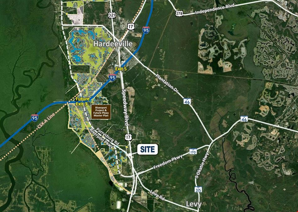 ±8.9 Gross Acres Near I-95 at Future Exit 3