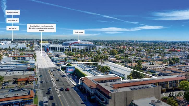 SoFi Stadium Adj. | Entitled Hotel/Mixed-Use Development | 304 Keys - 15k SF of Entitled LED Signage