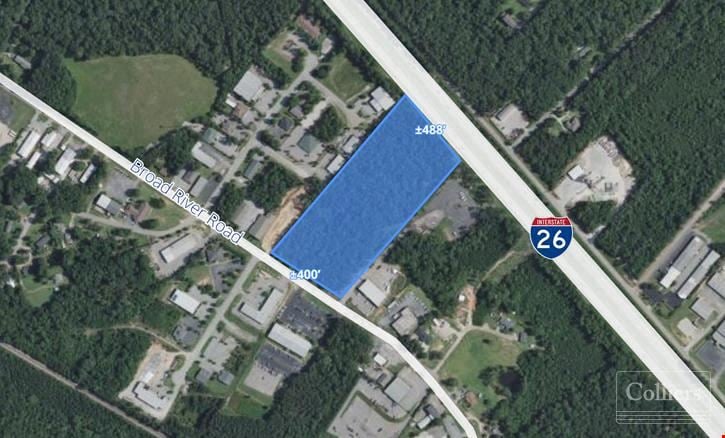 10.1-Acre Commercial Site Fronting I-26 and Broad River Road