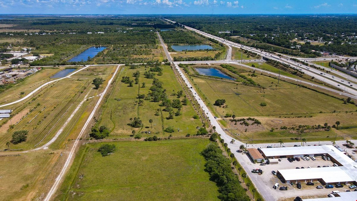 22+- Acres Commercial S/W Corner I-95 and Eau Gallie Blvd Space Coast Florida