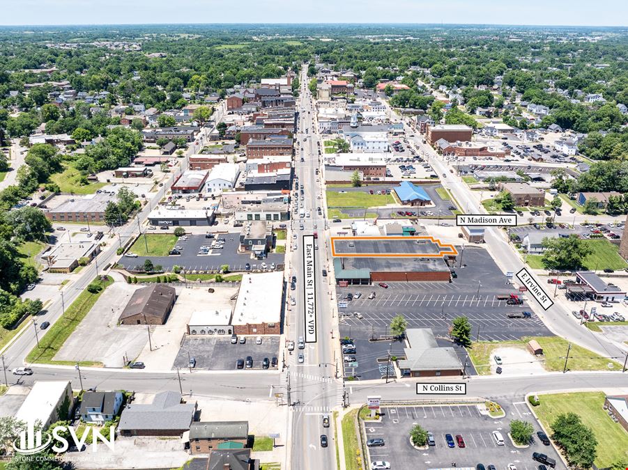 14K SF Office or Retail Downtown Richmond KY