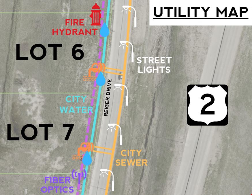 2.26 AC of High Profile Commercial Land