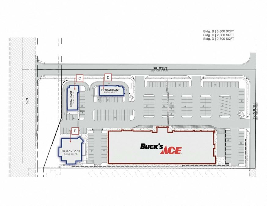 Anchored Restaurant / Retail on SR-9