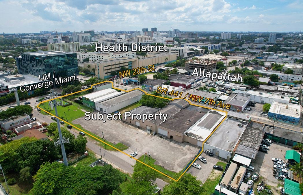 2.5 Acre Site Adjacent To Health District & Wynwood