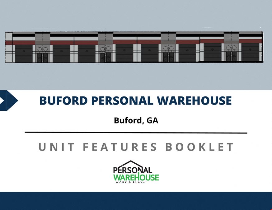 Investment Sale: Unit A01 - Buford Personal Warehouse