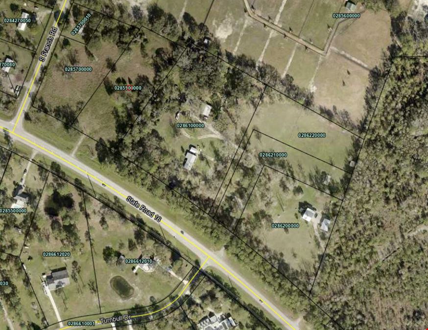 State Road 16 - St. Johns County, Florida Land Development Opportunity - Assemblage 11.89 Acres +/-