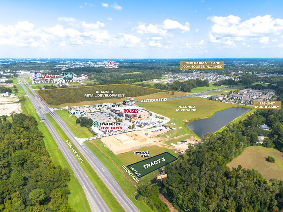 0.627 Acre Retail Outparcel for Sale at Long Farm Village