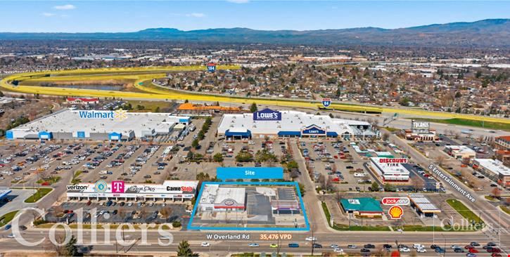 Space for Lease and Sale on 8160 W Overland Rd – High Visibility!