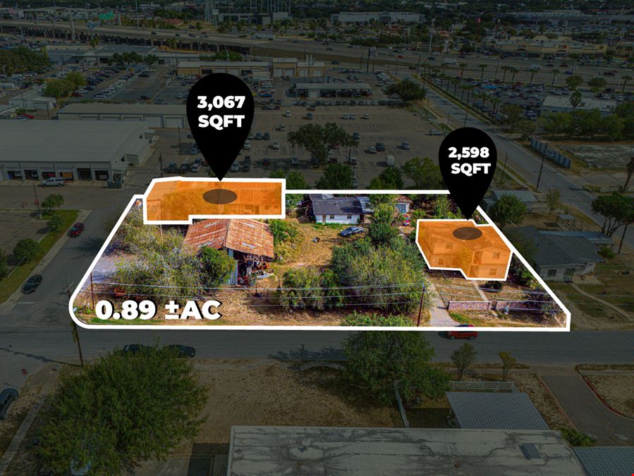 0.89 ± AC | Redevelopment Opportunity | Zoned C-3 | McAllen, TX