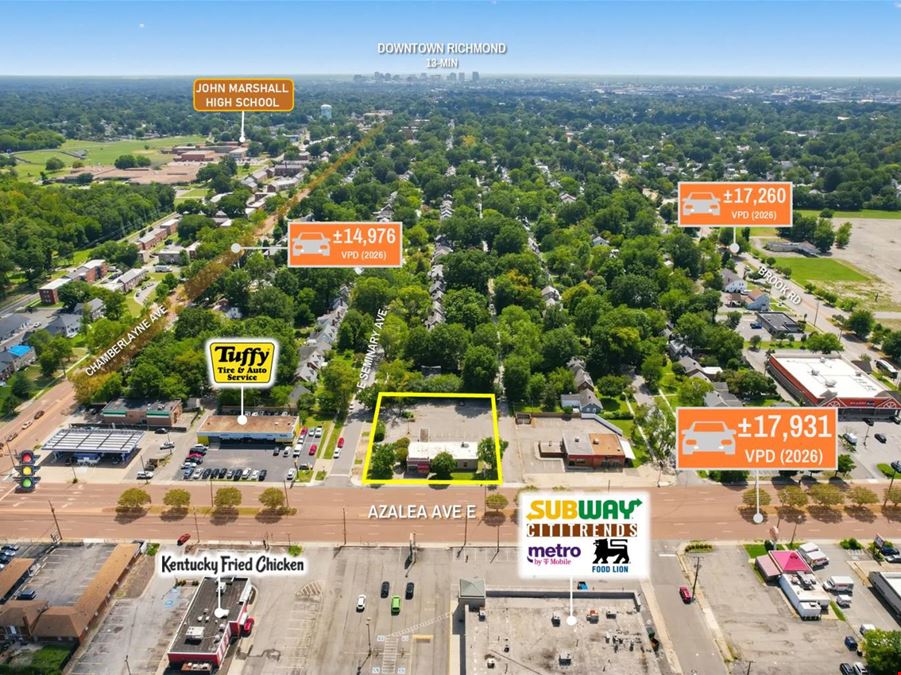 $1 Auction – Former SunTrust Bank | 18K VPD | Three Drive-Thru Lanes