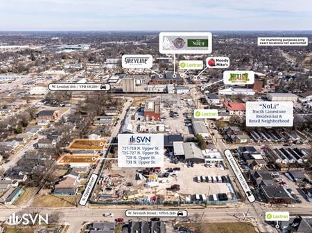 Preview of VacantLand space for Sale at 717, 719, 725, 727, 729, 731 North Upper Street