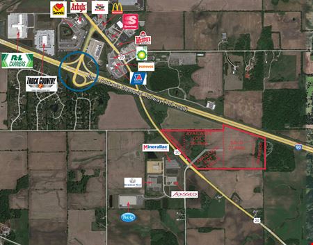 Preview of VacantLand space for Sale at SEC I-90 & Route 20
