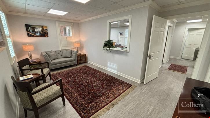 ±1,540-SF Office Suite Available for Lease in Downtown Greenville