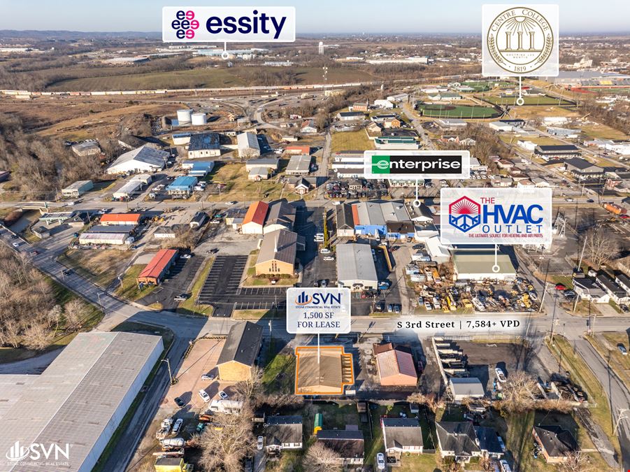 1,500 SF Retail Space in Danville, KY