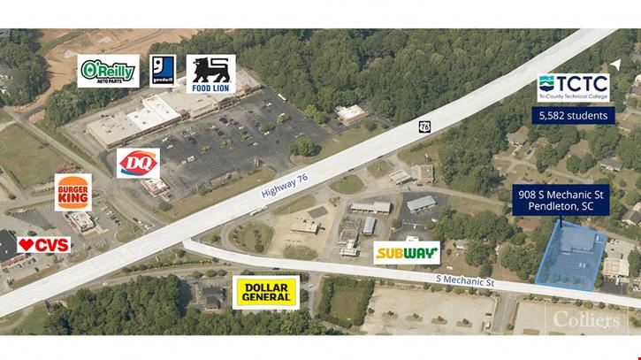 ±6,375 SF Medical Office Building for Sale in Pendleton, SC