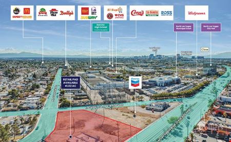 Preview of Retail space for Sale at NEC Las Vegas Blvd & Carey Ave