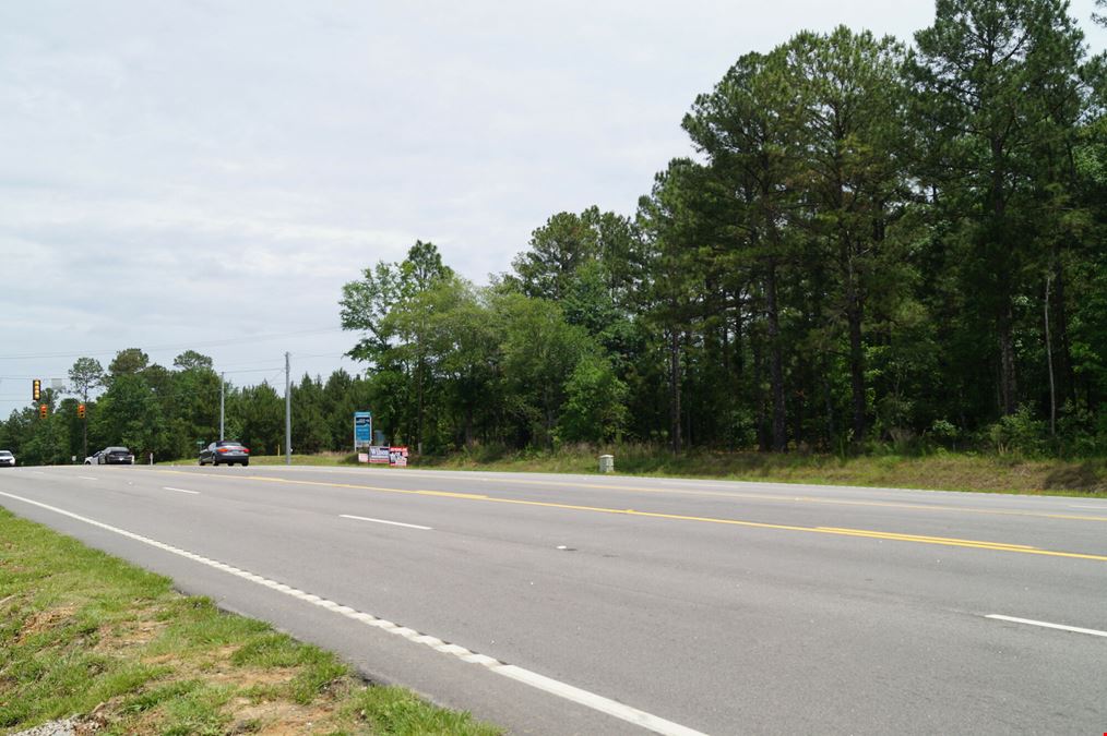 Signalized Hard Corner, New Ellenton, SC