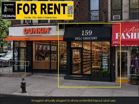 Preview of Retail space for Rent at 1995 Amsterdam Ave