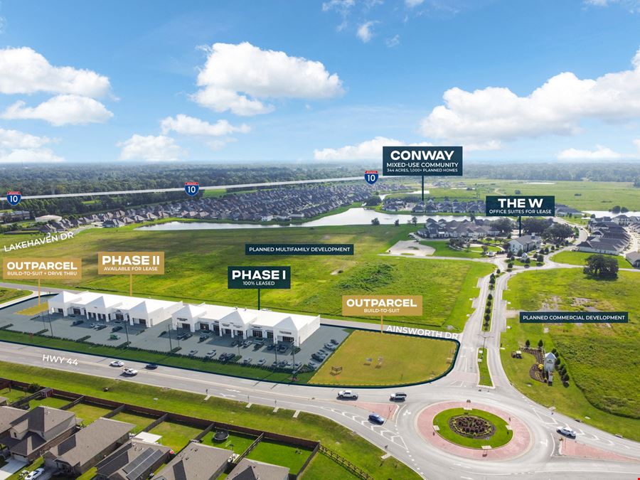 Conway Village Center: Upscale Retail Development along Hwy 44