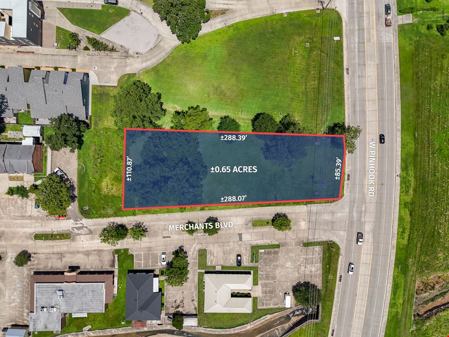 ±0.65-Acre Parcel on W Pinhook near Surge Entertainment