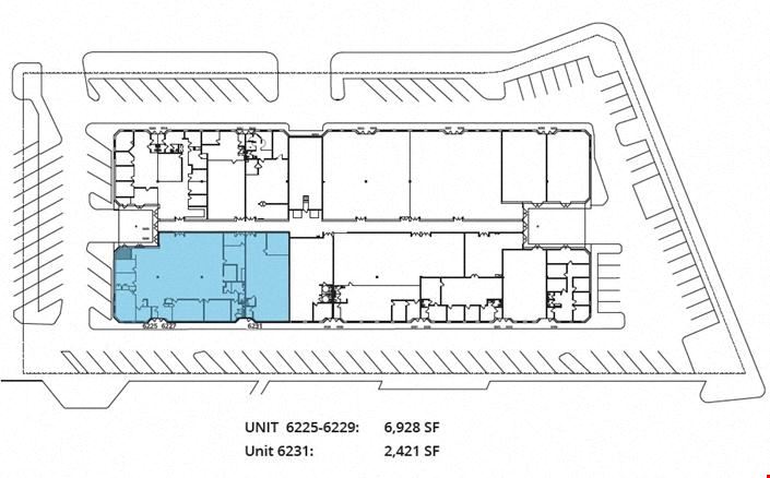 2,421-9,349 SF Available for Lease in Morton Grove