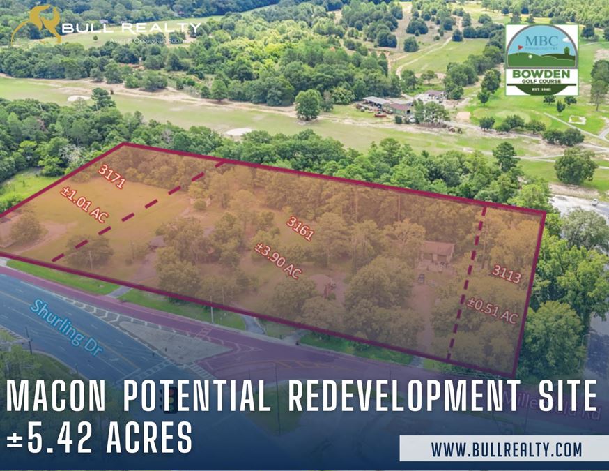 Macon Potential Redevelopment Site | ±5.42 Acres