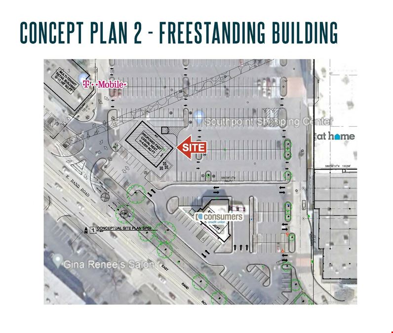 Southpoint Shopping Center - Outlot Available