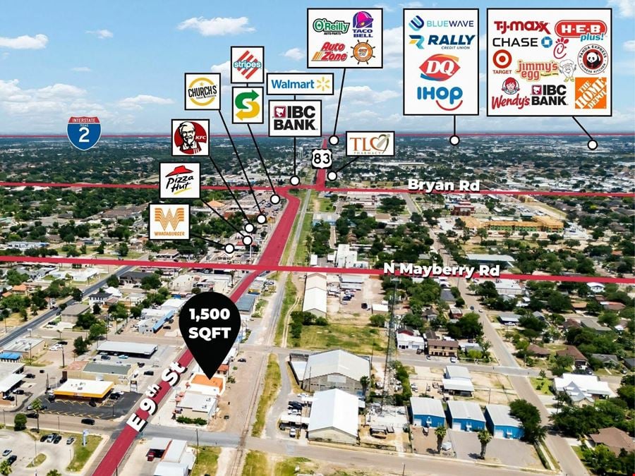 1,500 SF Available | Mission TX