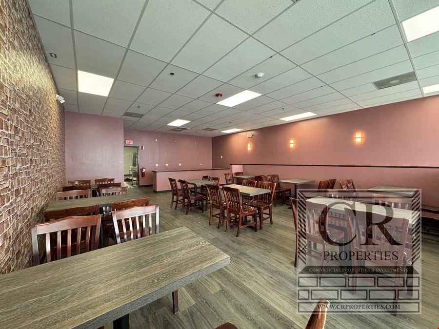 Fully Equipped, Turn-Key, Restaurant Space