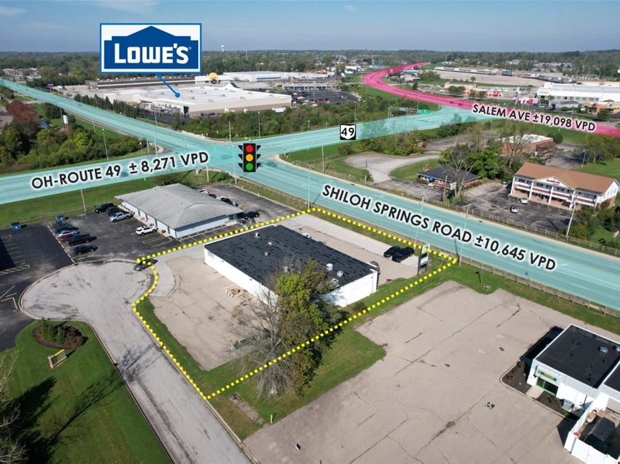 $1 Auction – Dayton Strip Center | 6,300 SF | Vacant