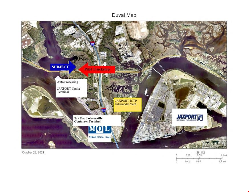 NWQ Zoo Pkwy - I 295 Heavy Industrial Land 