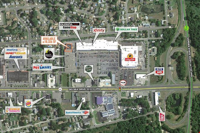 Preview of Retail space for Rent at 1500 Route 47 South