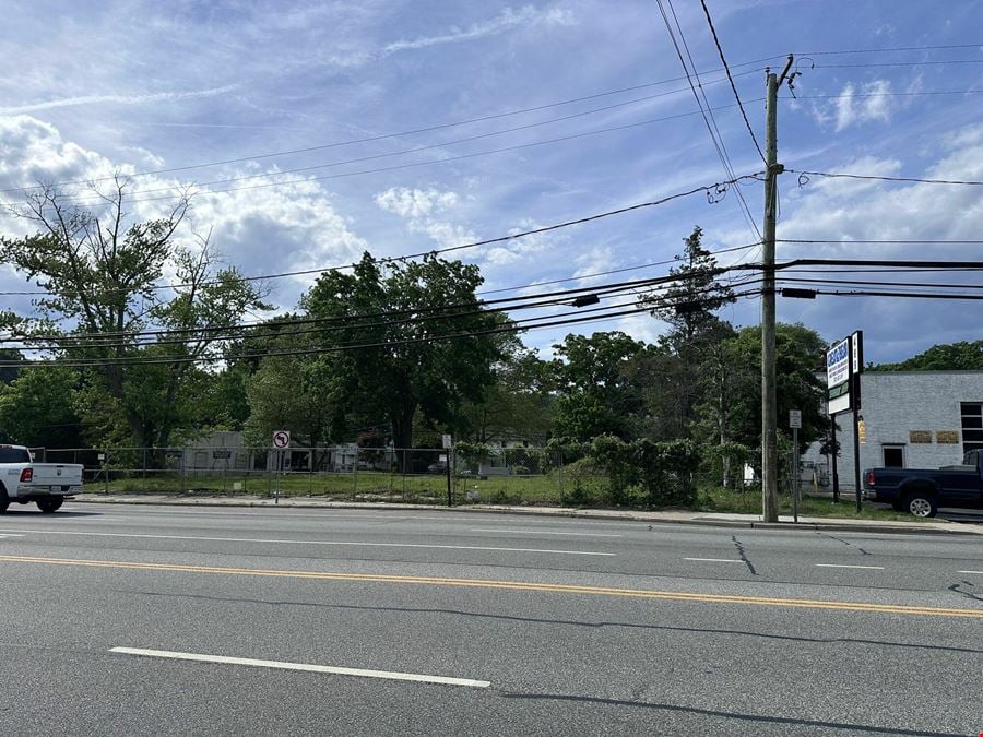 449 E Jericho Turnpike | Corner Development Site for Sale with Approved Plans for Sale