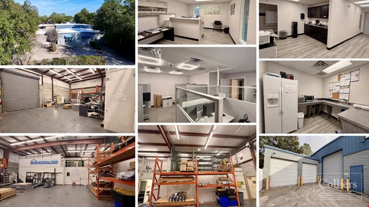 9,061± SF Warehouse on 1.30± AC Available for Lease