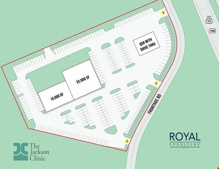 Preview of Office space for Rent at  Frontage Road