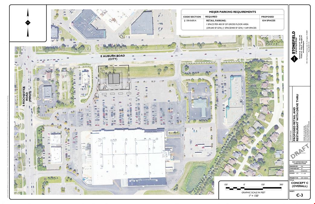 Rochester Hills Meijer Outlot