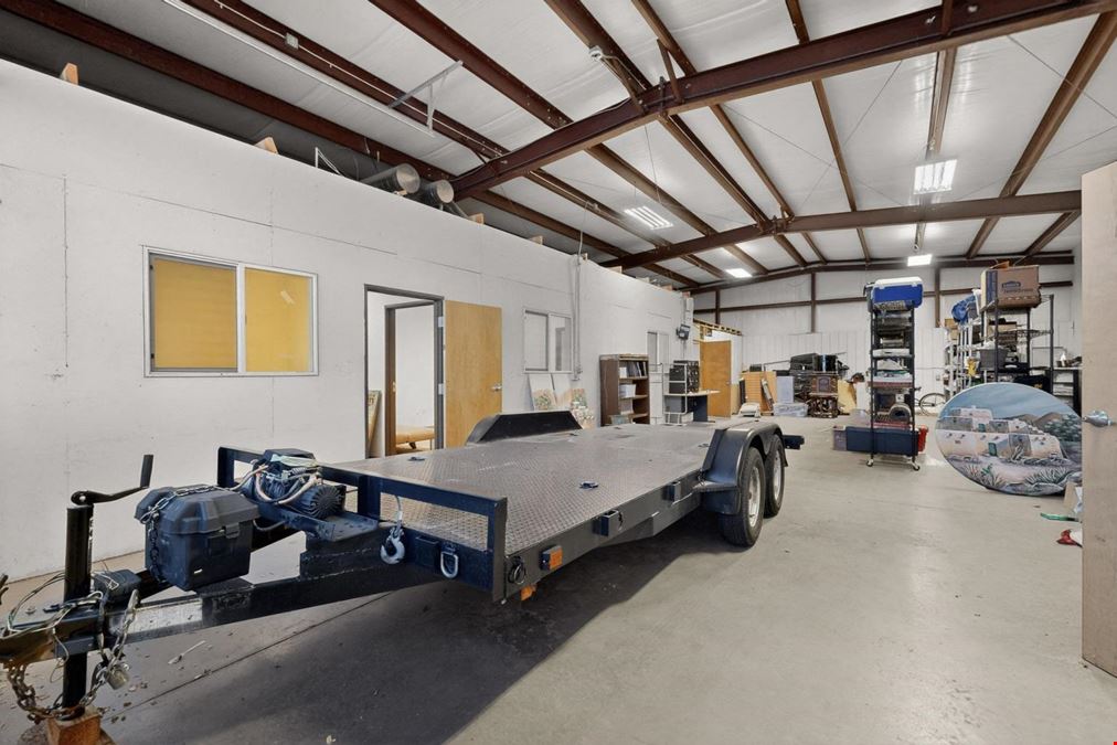 RARE WAREHOUSE WITH GATED & PAVED YARD