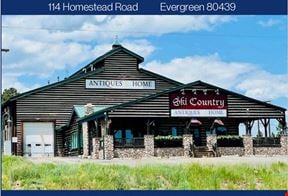 Retail Showroom @ 114 Homestead Rd. Evergreen, CO