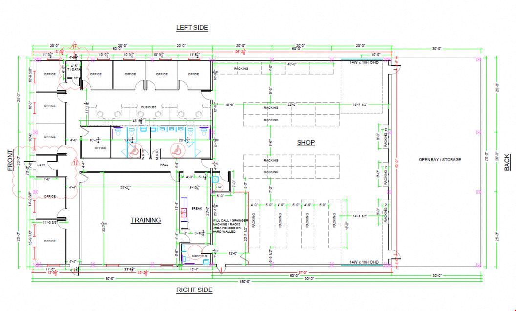 10,500 Sq. Ft. Office/Shop on 4.12 Acres
