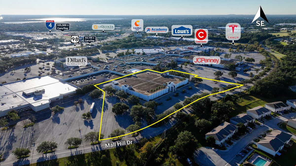 Big Box Retail Space at Lakeland Square Mall