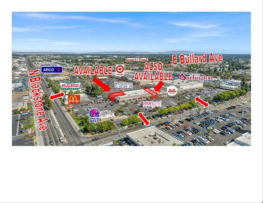 Prime Blackstone Ave Burlington Plaza Space Available