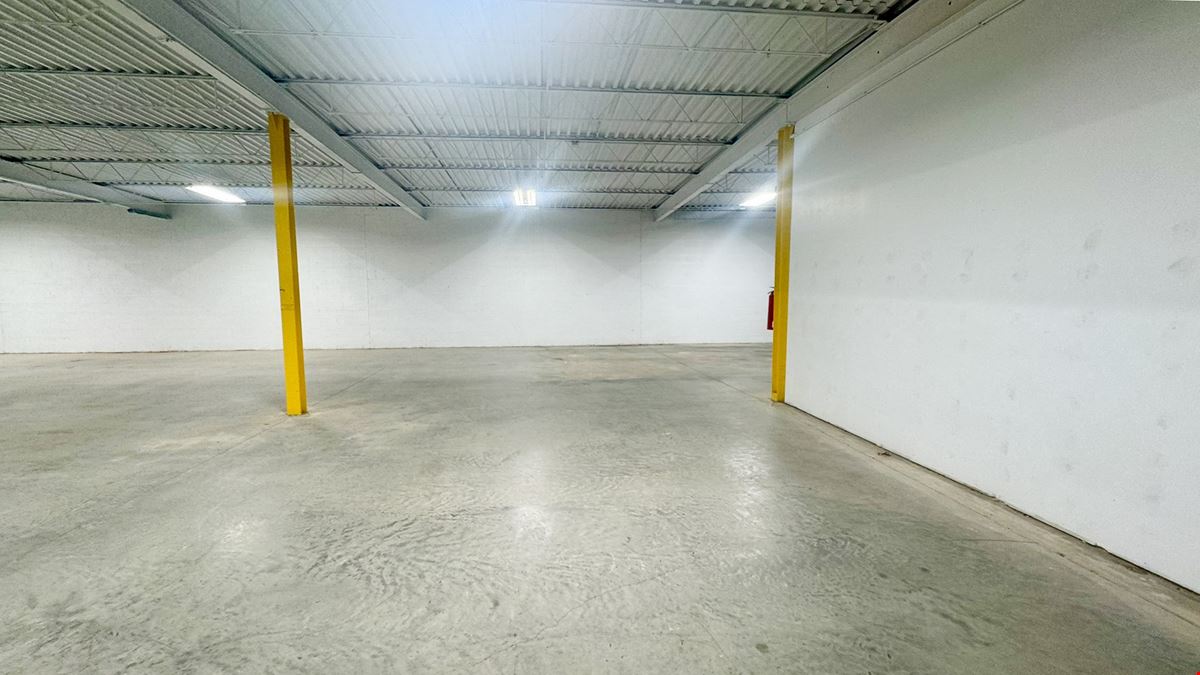 6360 SF Warehouse Space For Lease