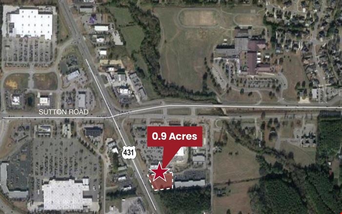 Preview of VacantLand space for Rent at Hwy 431 at Sutton Rd