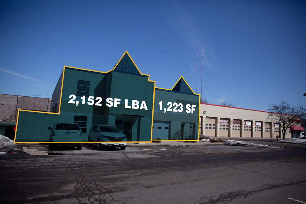 Space for Lease in Arden Hills | Automotive, Warehouse, Fitness User Opportunity